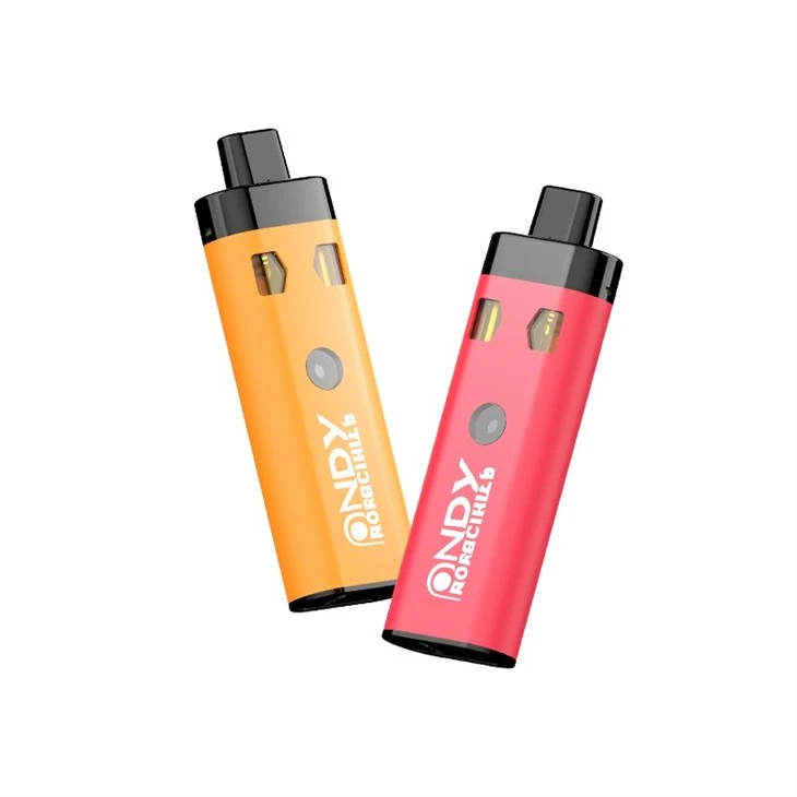 Dual Flavor 1ml+1ml / 2ml+2ml Empty AIO Disposable Vape Pen CBD/THC/HHC 2 Oil Cup Disposable Vape Device