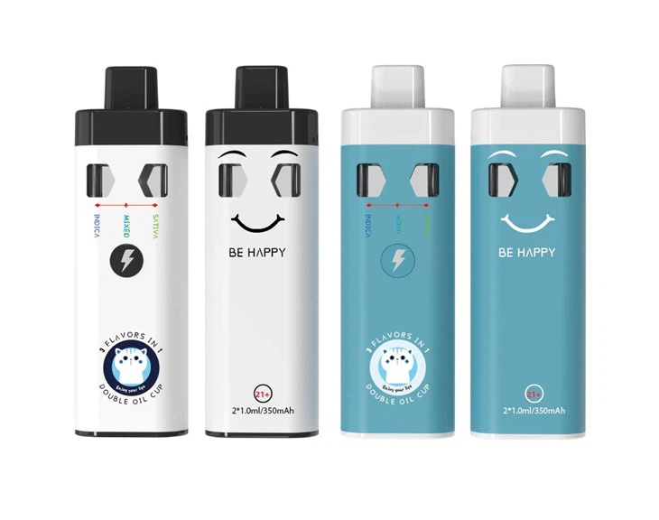 CBD THC Delta uchun yaxshi sifatli ikki kamerali bir martalik vaplar-8 2G