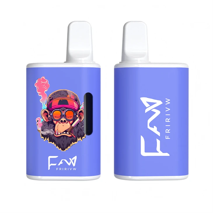 Yashil vaqt 2ml 3ml THC bir martali ishlatiladigan vape qalam qayta zaryadlanuvchi bo